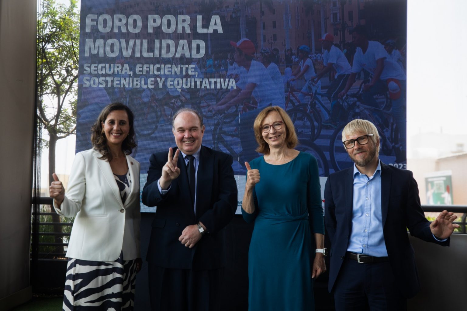 Alcalde encabezó el Foro por la Movilidad segura, eficiente, sostenible y equitativa que se desarrolló en Miraflores.
