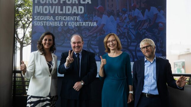 Alcalde encabezó el Foro por la Movilidad segura, eficiente, sostenible y equitativa que se desarrolló en Miraflores.