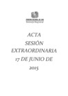 Vista preliminar de documento Acta de Sesión Extraordinaria N° 011-2015-CR/GRL