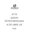 Vista preliminar de documento Acta de Sesión Extraordinaria N° 005-2015-CR/GRL