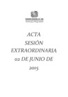 Vista preliminar de documento Acta de Sesión Extraordinaria N° 010-2015-CR/GRL