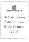 Vista preliminar de documento Acta de Sesión Extraordinaria N° 018-2015-CR/GRL