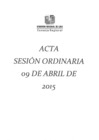 Vista preliminar de documento Acta de Sesión Ordinaria N° 004-2015-CR/GRL