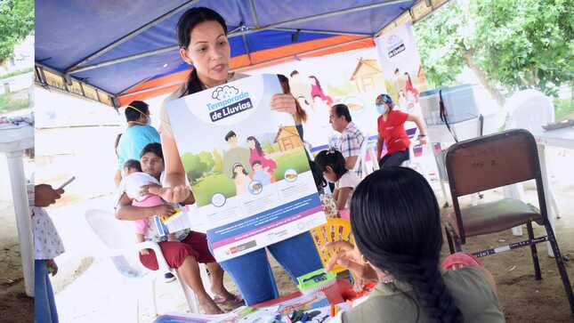Piura: Diresa fortalece mensajes preventivos contra enfermedades ante temporada de lluvias