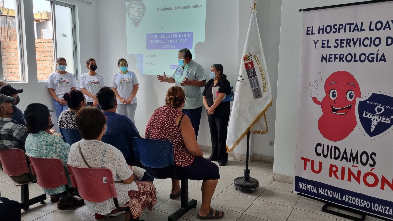 Un total de 81 pacientes fueron atendidos por el Servicio de Nefrología en Campaña de Salud por el Día del Riñón