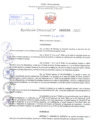 Vista preliminar de documento Resolución Directoral. Nº 0595 - 2023 