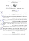 Vista preliminar de documento Resolución Directoral. Nº 0598 