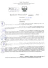 Vista preliminar de documento Resolución Directoral. Nº 0601 