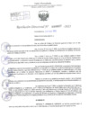 Vista preliminar de documento Resolución Directoral. Nº 0607 