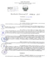 Vista preliminar de documento Resolución Directoral. Nº 0610 