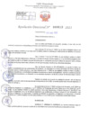 Vista preliminar de documento Resolución Directoral. Nº 0613 