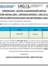 Vista preliminar de documento Adjudicación Virtual - Comunicado Contrato Docente 2023  UGEL 01 EP - PUN.pdf