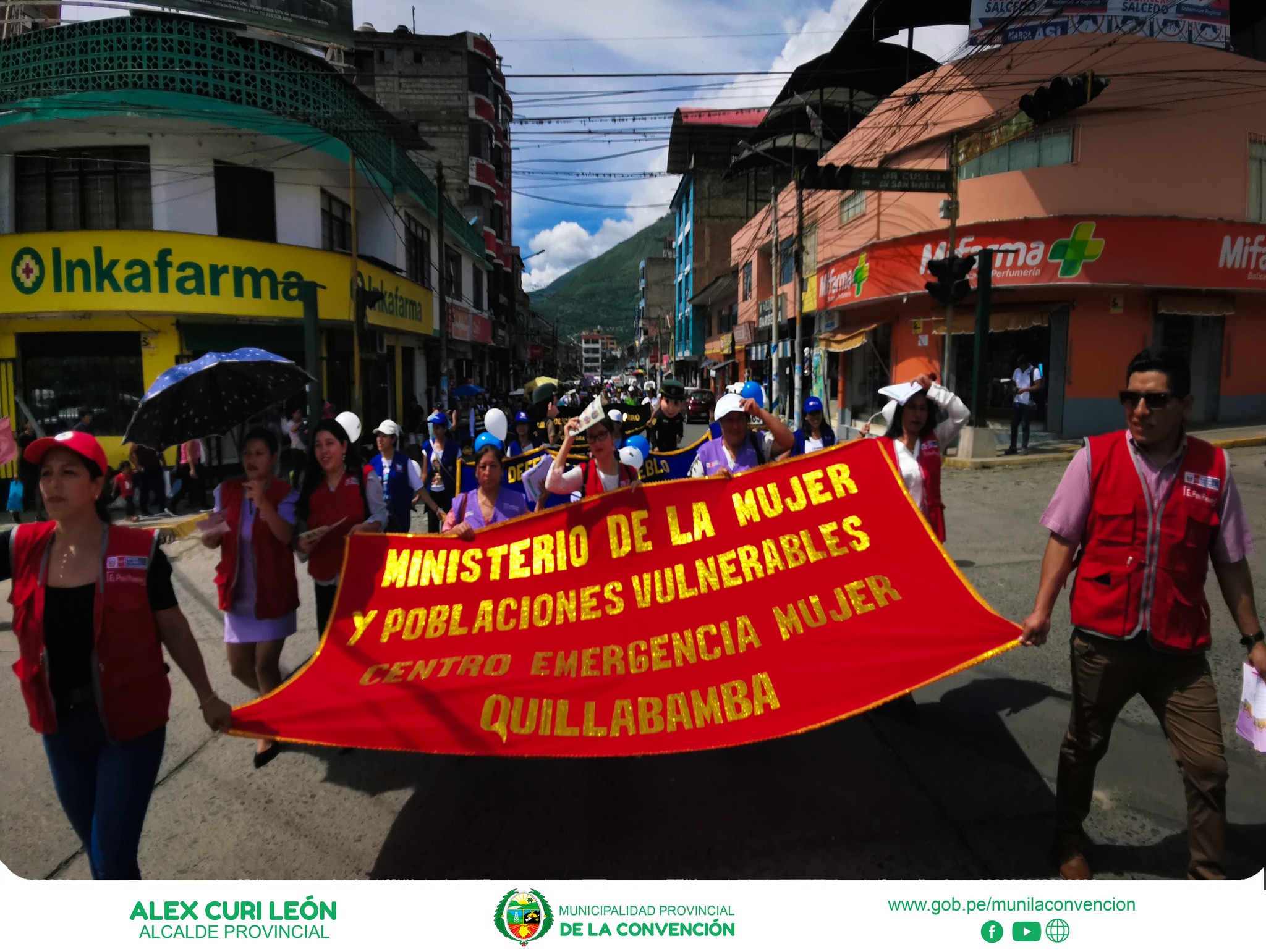 Marcha por el día Internacional de la Mujer