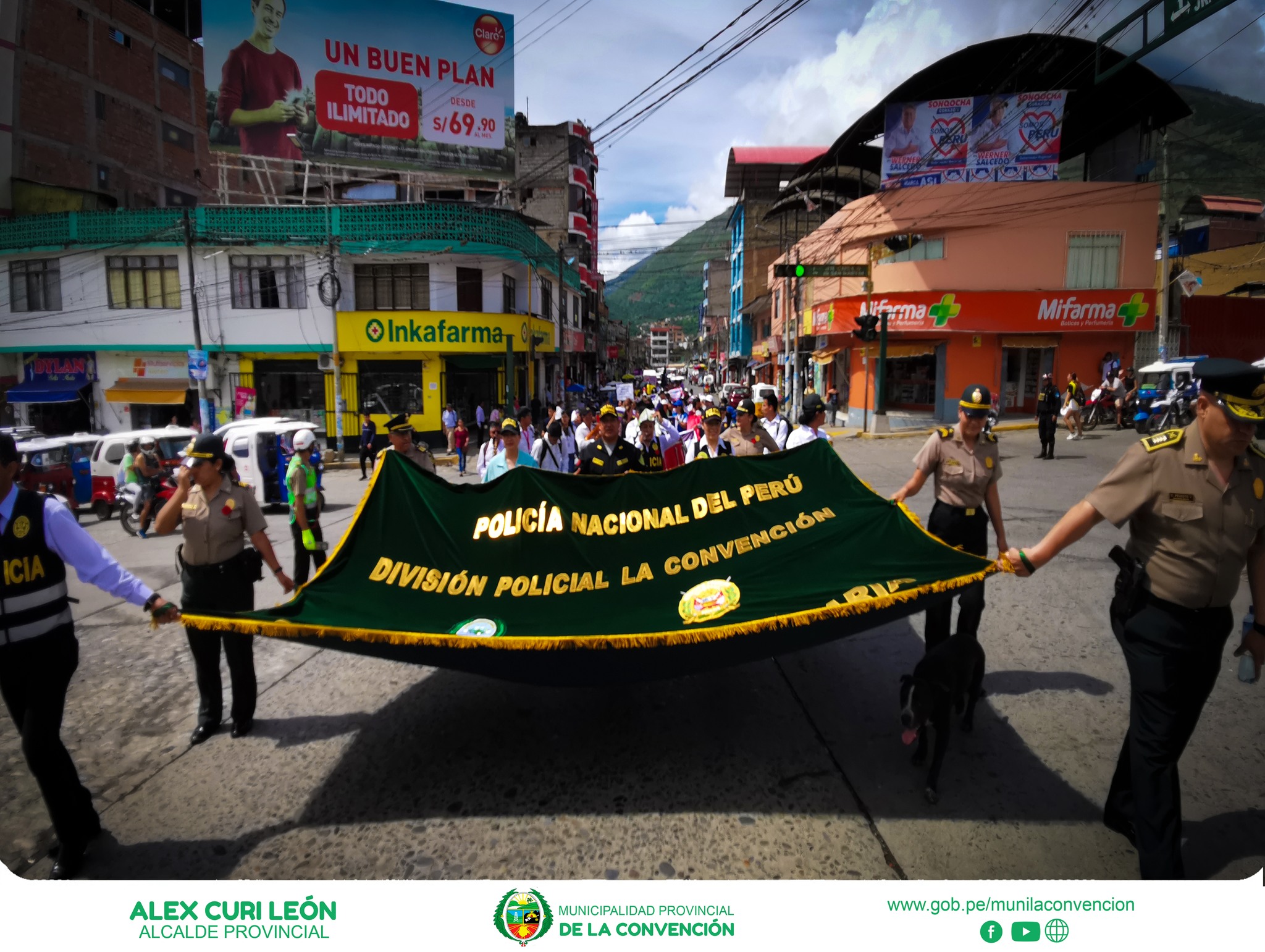 Marcha por el día Internacional de la Mujer