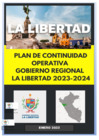 Vista preliminar de documento ANEXO R.E.R. Nº 209 2023-GRLLGOB Plan de Continuidad Operativa 2023-2024FF.pdf