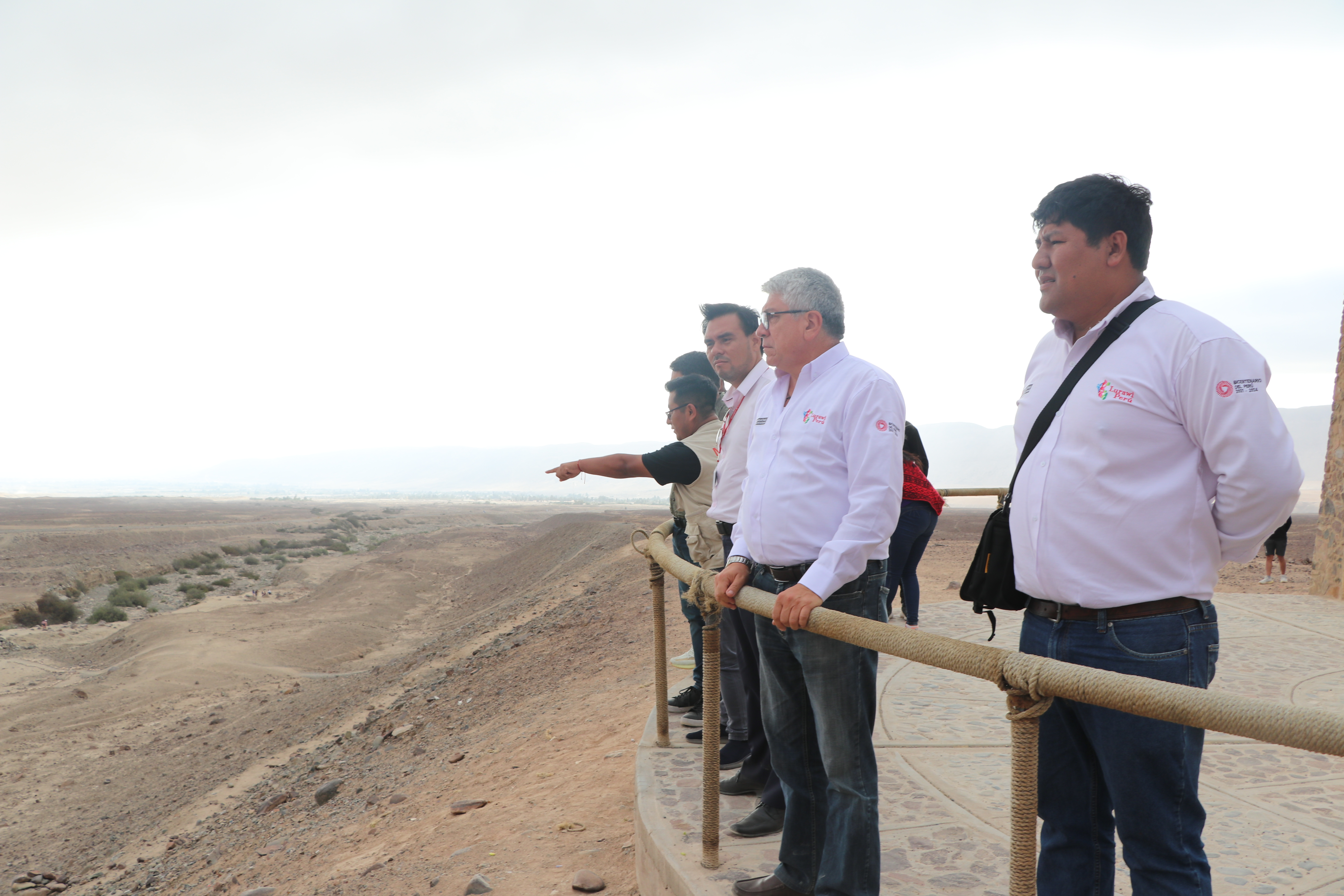 Visita a zona de intervención de Lurawi Perú
