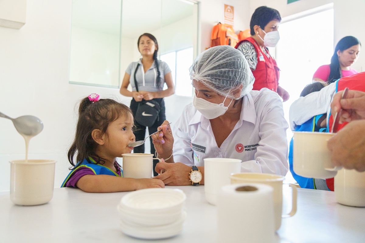 Cuna Más garantiza atención oportuna e integral en Villa el Salvador