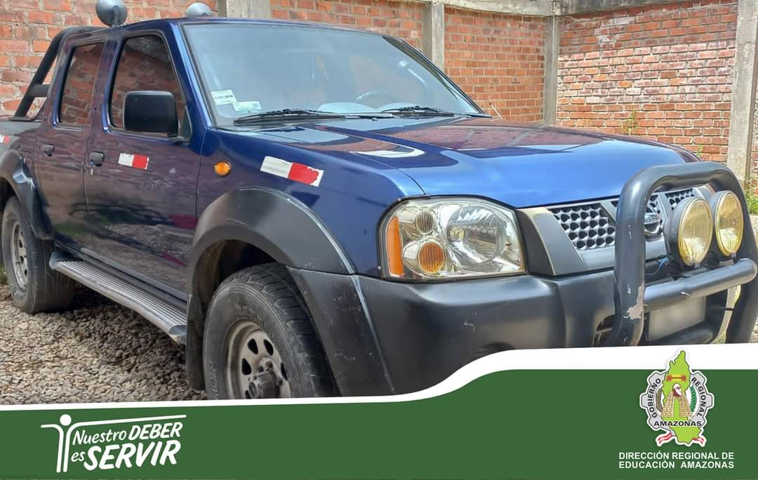 Dirección Regional de Educación de Amazonas recibe donación de una camioneta.