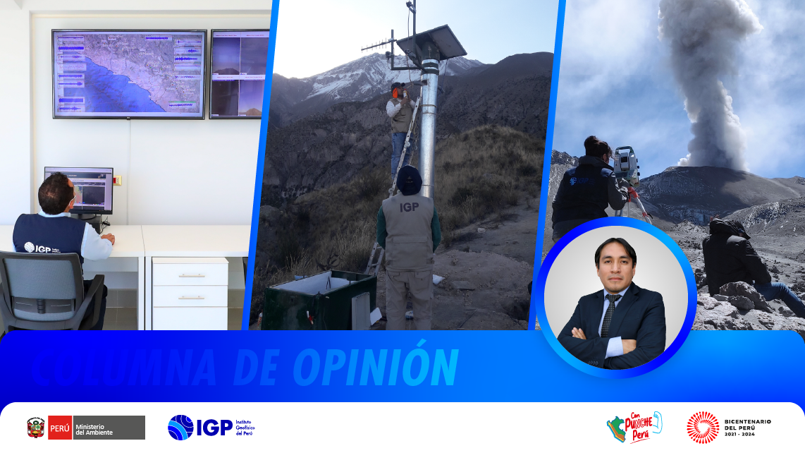 IGP fortalece el monitoreo de volcanes.