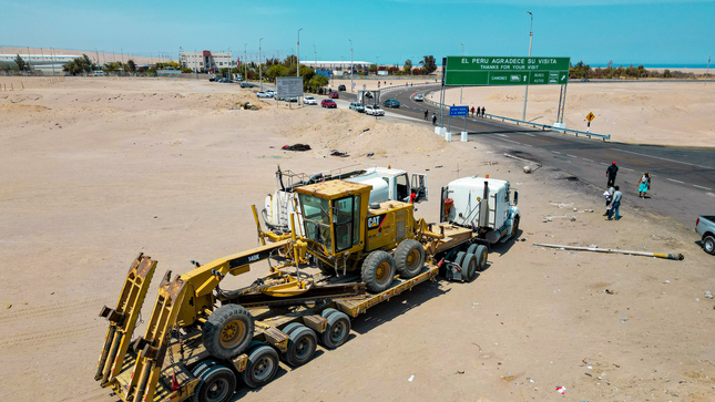 Habilitarán explanada para camiones de carga pesada