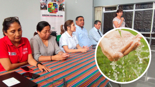 Diseñan estrategia para la cobertura universal, calidad y sostenibilidad del servicio de agua en la región Lima 