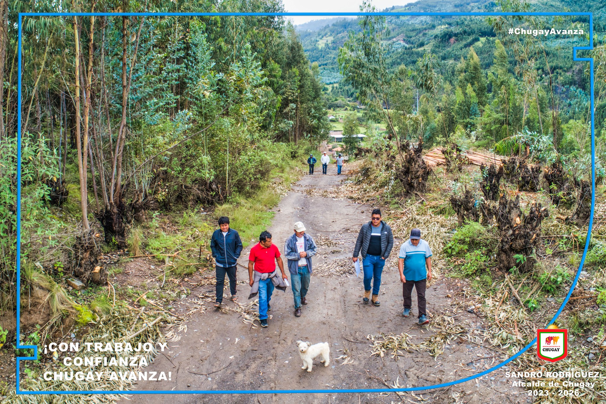 Se dio el inicio del proyecto de inversión denominado: "nuevo diseño y ampliación de la trocha carrozable para el desvió del transporte pesado en Cochabamba Centro.