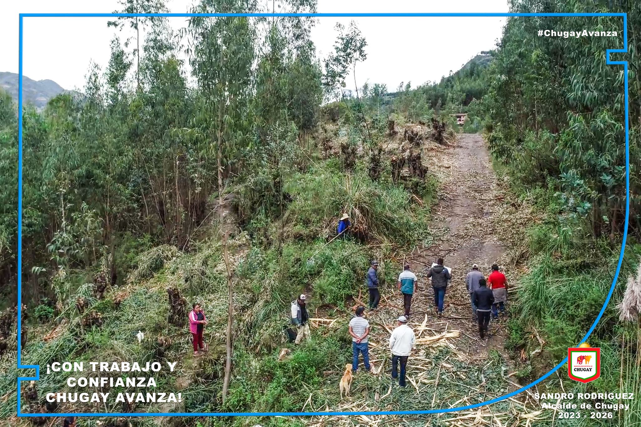 Se dio el inicio del proyecto de inversión denominado: "nuevo diseño y ampliación de la trocha carrozable para el desvió del transporte pesado en Cochabamba Centro.