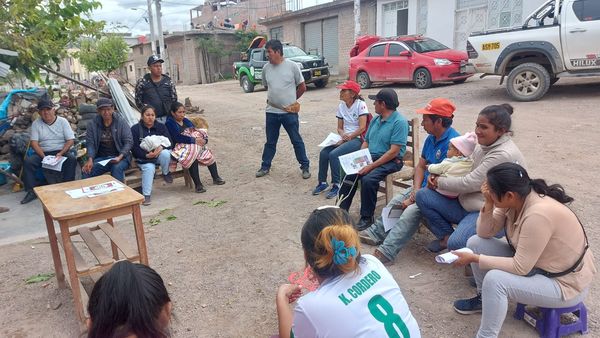 Conformación de juntas vecinales.