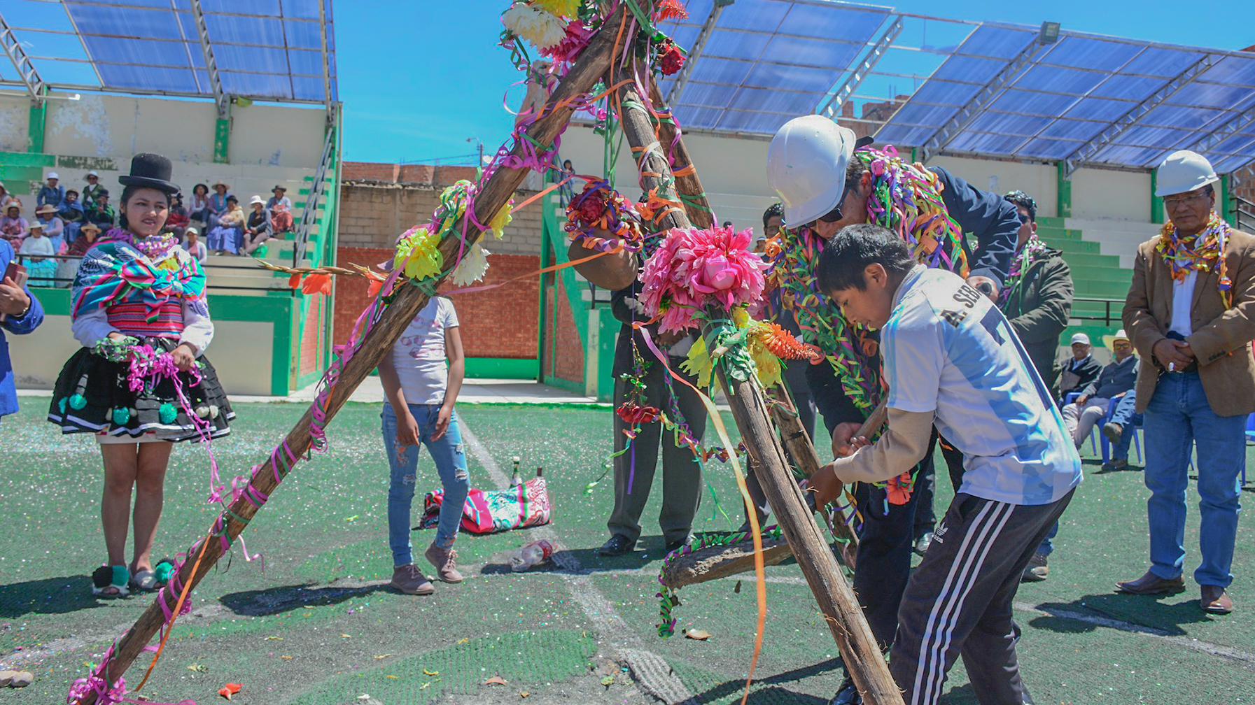 Municipalidad de Yunguyo inicia con la ejecución de dos proyectos de mantenimiento en el Barrio PACIFICO