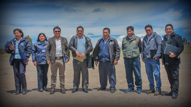 Autoridades de la Provincia de Yunguyo, Realizan visita de Coordinación Inter Institucional para la Gestión de Nuevo Hospital 