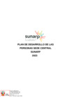 Vista preliminar de documento Plan de Desarrollo de las Personas 2023 - Sunarp Sede Central