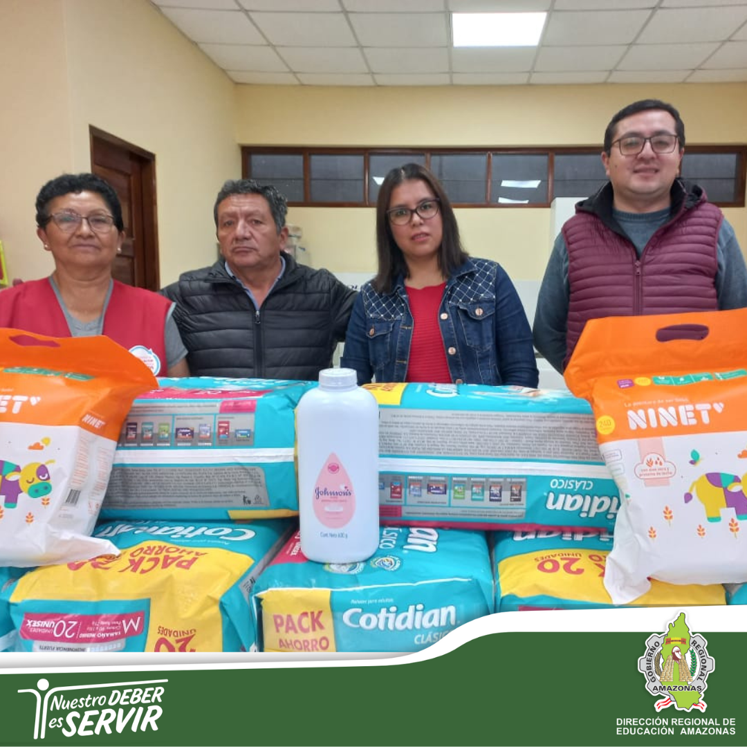 Ayuda solidaria a CEBE Mons. Octavio Ortíz Arrieta de la ciudad de Chachapoyas.