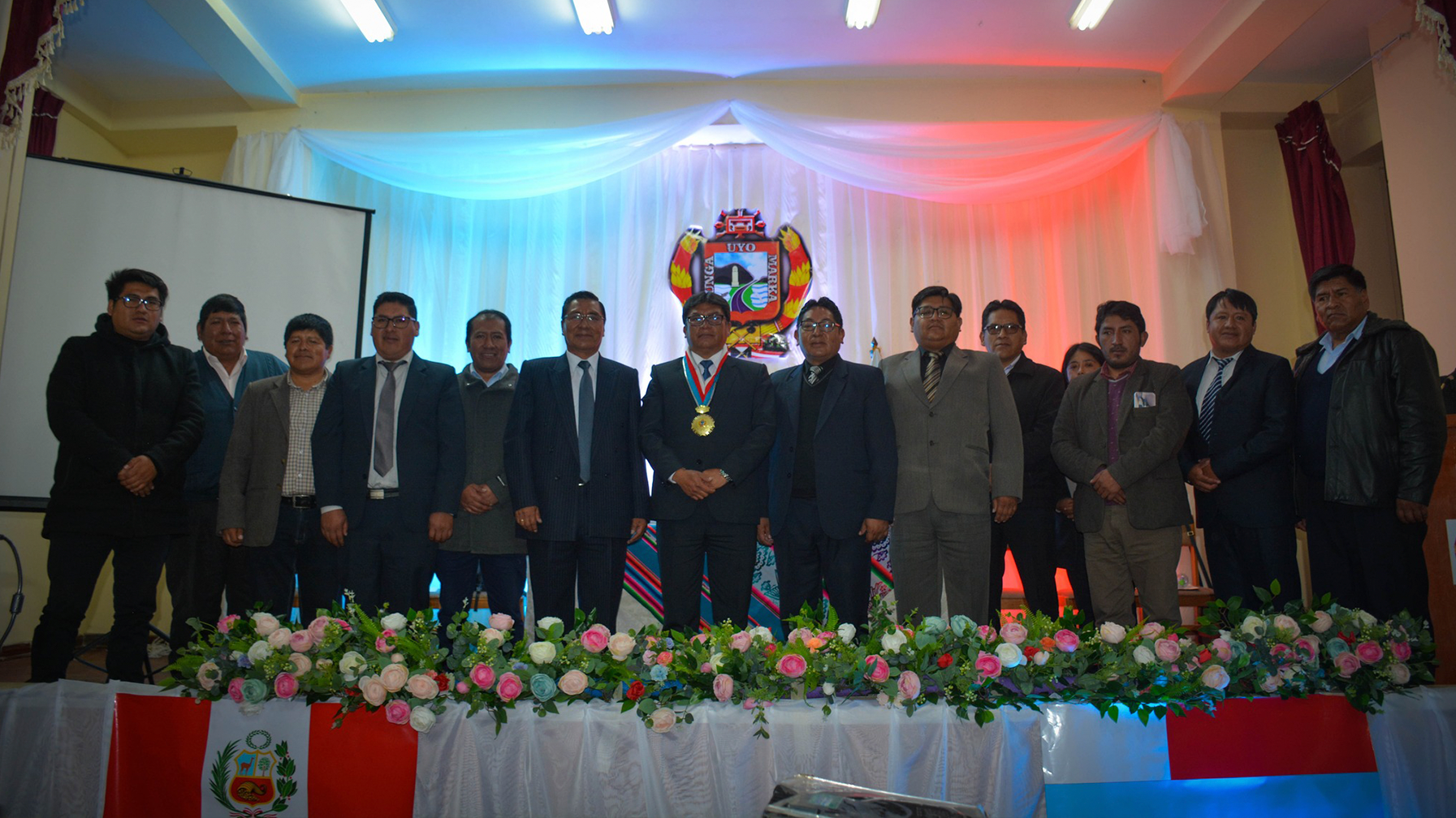 Alcalde de la Municipalidad de Yunguyo realizo el Informe de trasferencia Municipal