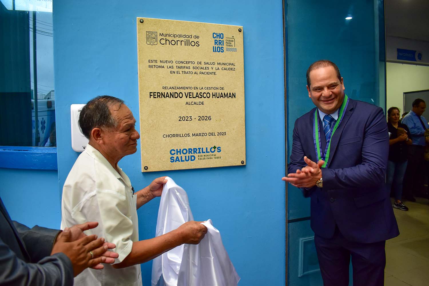 Alcalde Fernando Velasco priorizando la salud para todos los vecinos de Chorrillanos