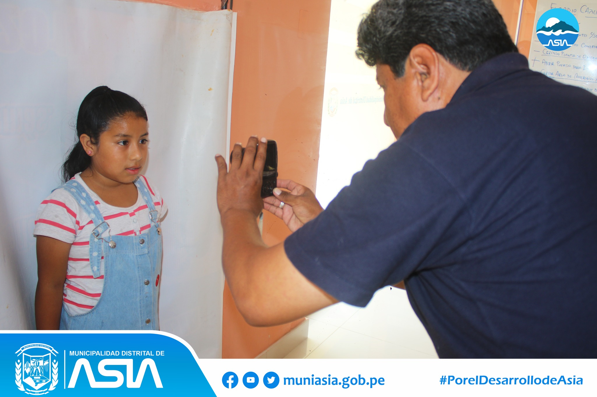 Municipalidad Distrital de Asia y Reniec Realizo Campaña de DNI Electrónico