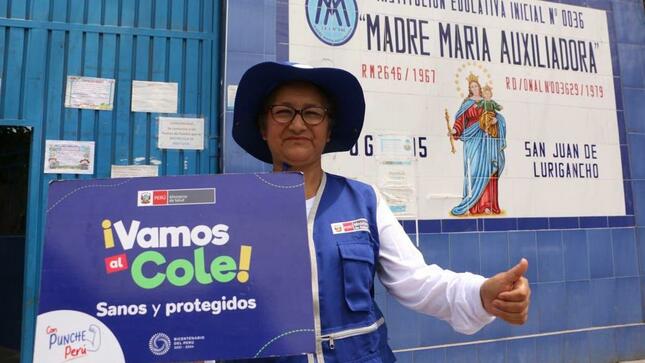 Minsa prepara colegios saludables libres de criaderos de zancudos transmisores del dengue en SJL