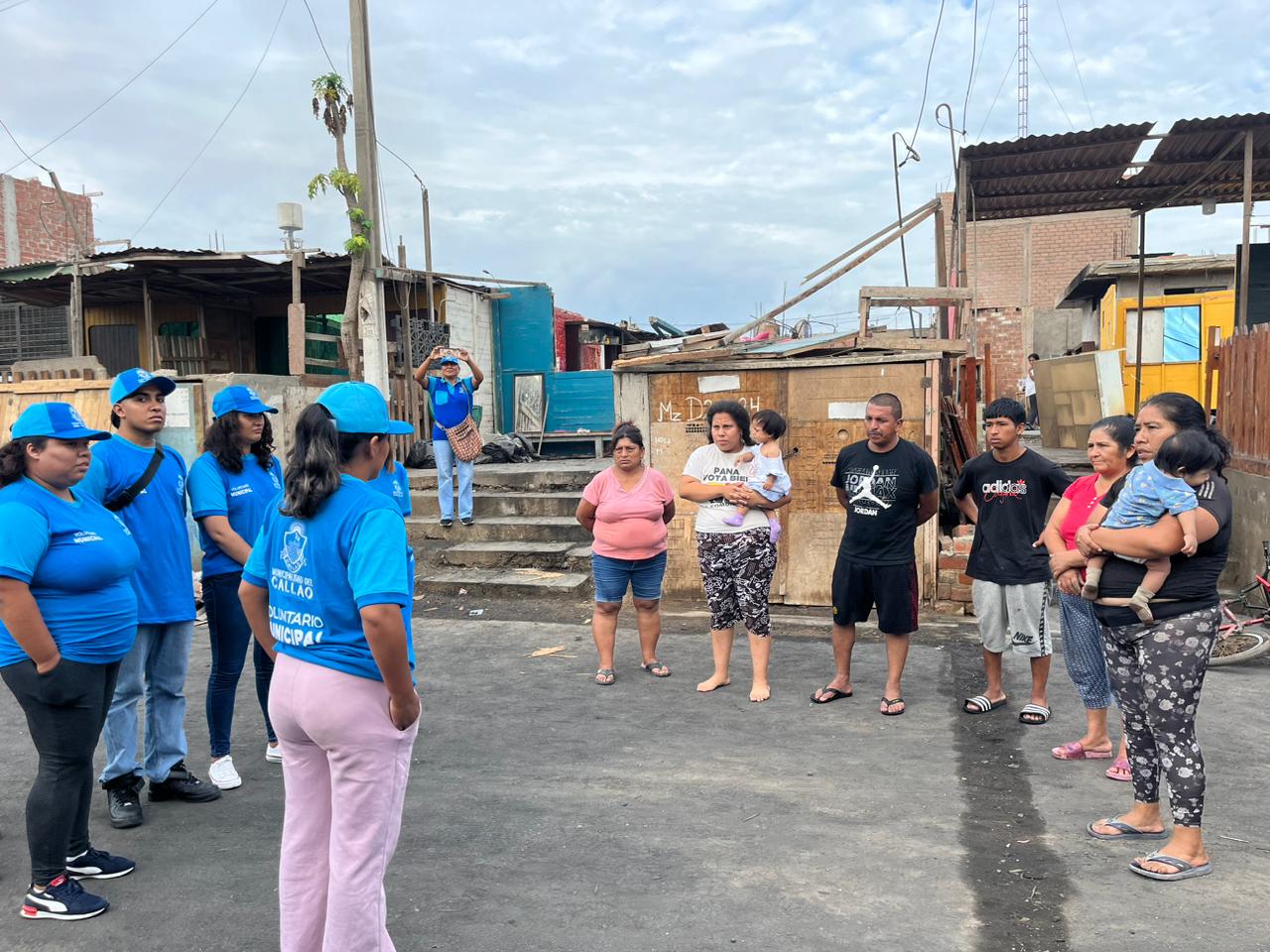 Por disposición de nuestro alcalde Pedro Spadaro, llevamos ayuda humanitarias al A.H Daniel Alcides Carrión.