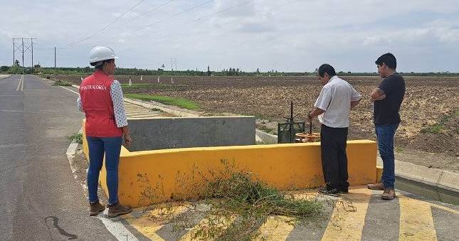 Contraloría advierte deficiencias en obra vial que une a tres distritos de Sullana
