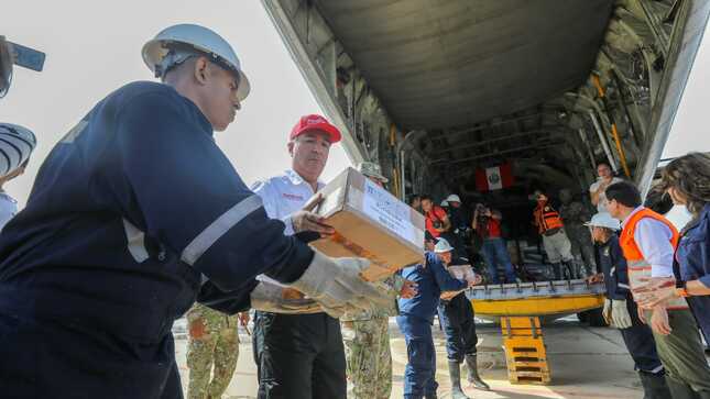 Imagen referencial "Ministro Pérez Reyes: Trasladaremos 22 toneladas de ayuda humanitaria para la región Lambayeque"