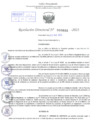 Vista preliminar de documento Resolución Directoral. Nº 0688 