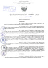 Vista preliminar de documento Resolución Directoral. Nº 0695 
