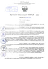 Vista preliminar de documento Resolución Directoral. Nº 0716 