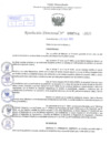 Vista preliminar de documento Resolución Directoral. Nº 0744 