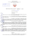 Vista preliminar de documento Resolución Directoral. Nº 0747 