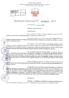 Vista preliminar de documento Resolución Directoral. Nº 0805 - 2023 