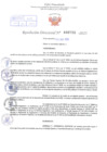 Vista preliminar de documento Resolución Directoral. Nº 0755