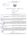 Vista preliminar de documento Resolución Directoral. Nº 0811 - 2023 