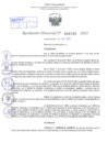Vista preliminar de documento Resolución Directoral. Nº 0786