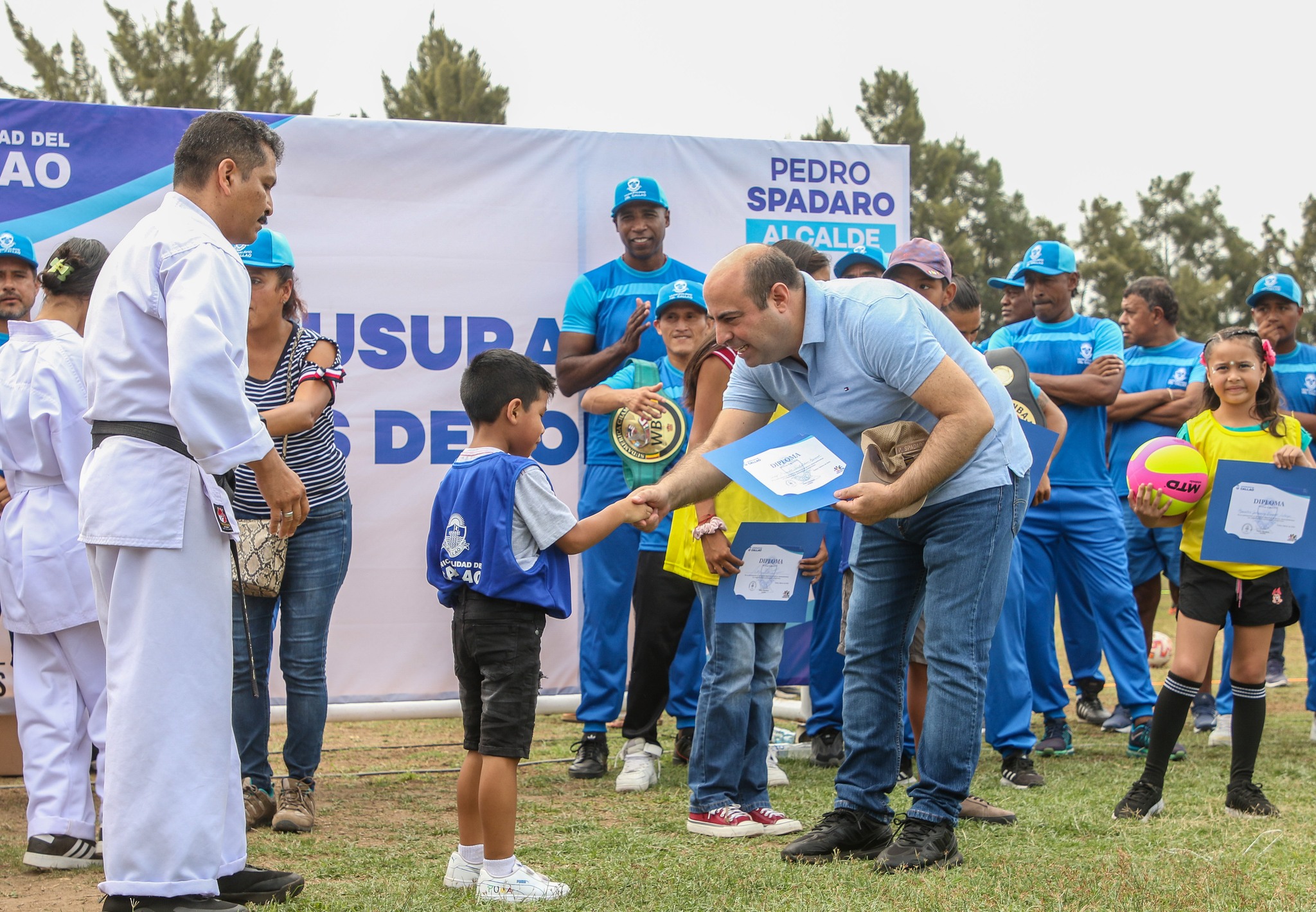 Nuestro alcalde Pedro Spadaro encabezó la clausura de nuestros talleres deportivos de verano
