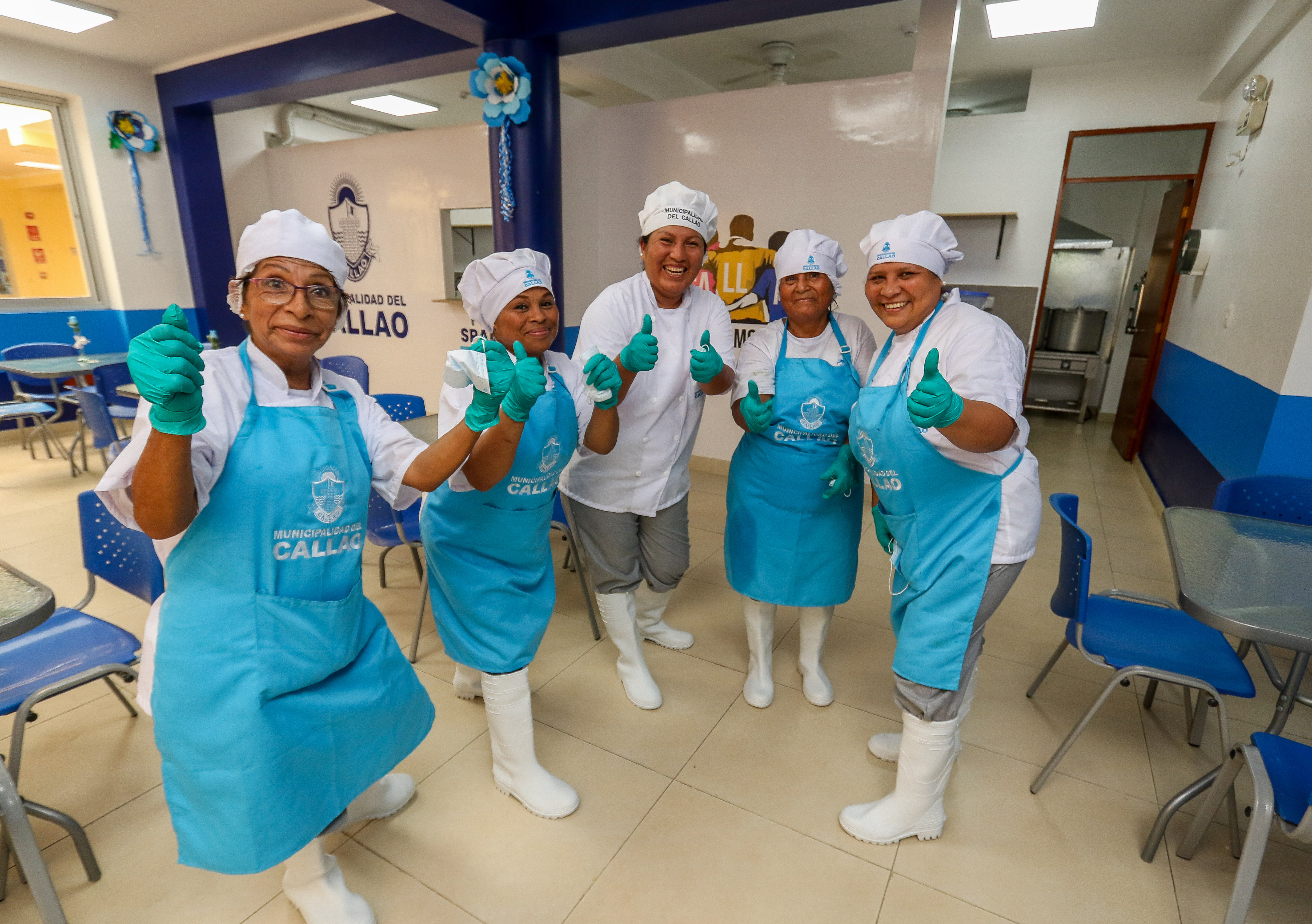 El alcalde Pedro Spadaro participó de la inauguración de un nuevo comedor en el Centro Integral del Adulto Mayor (CIAM).